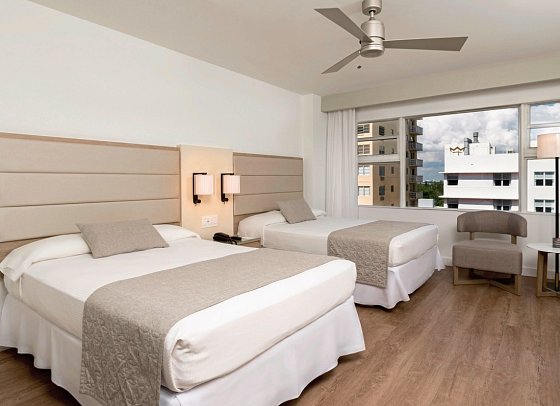 RIU Plaza Miami Beach - Wohnbeispiel Deluxe City View Two Double beds