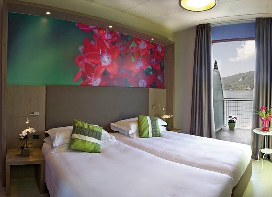 Giardinetto - Wohnbeispiel Doppelzimmer Seeblick (Zimmercodierung DBI)
