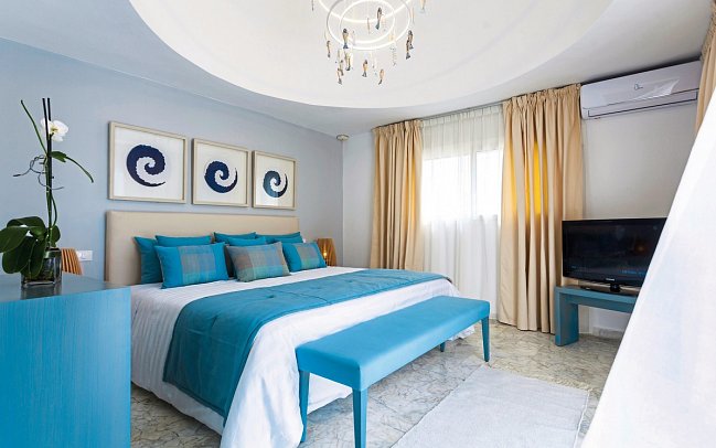 The Sindbad - Wohnbeispiel Doppelzimmer (Zimmercodierungen DB1, DC1, DBM, D1N, D1E, D2E & D3E)