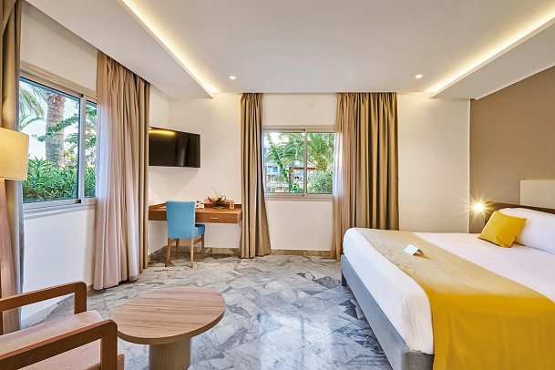 Sentido Marillia Resort & Spa - Wohnbeispiel Juniorsuite Swim-Up (Zimmercodierung J1Q)