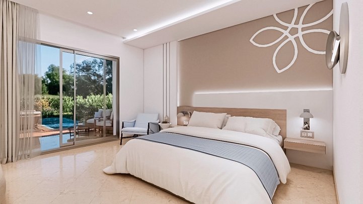 Sentido Marillia Resort & Spa - Wohnbeispiel Doppelzimmer Swim-Up (Zimmercodierung DBQ)