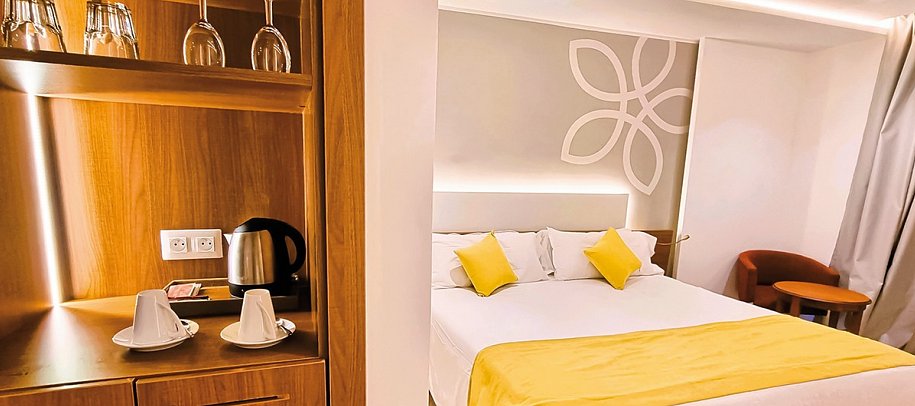 Sentido Marillia Resort & Spa - Wohnbeispiel Doppelzimmer (Zimmercodierungen DB1, DC1 & DP1)