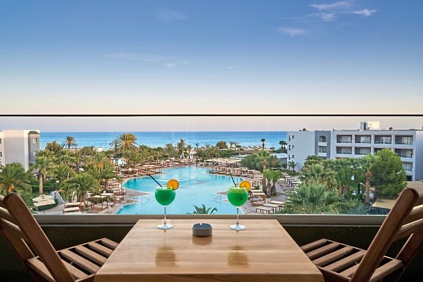 Sentido Marillia Resort & Spa - Wohnbeispiel Juniorsuite Meerblick (Zimmercodierung J1M)