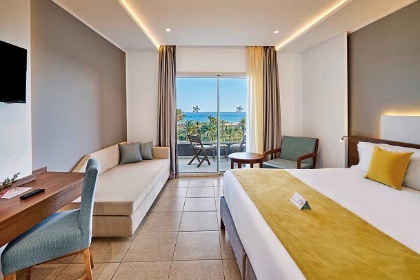 Sentido Marillia Resort & Spa - Wohnbeispiel Doppelzimmer Meerblick (Zimmercodierungen DBM & DCM)