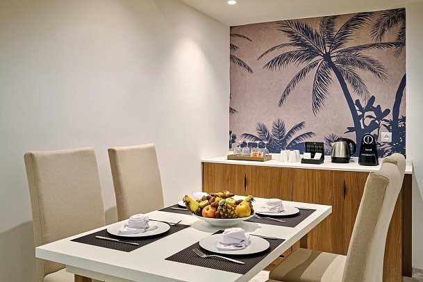 Sentido Marillia Resort & Spa - Wohnbeispiel Juniorsuite (Zimmercodierungen J1M & J1Q)