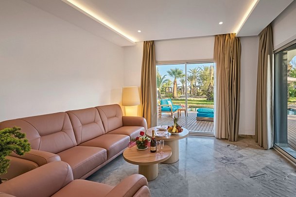 Sentido Marillia Resort & Spa - Wohnbeispiel Juniorsuite Swim-Up (Zimmercodierung J1Q)