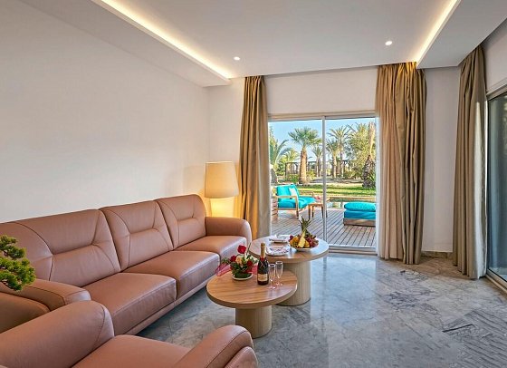 Sentido Marillia Resort & Spa - Wohnbeispiel Juniorsuite Swim-Up (Zimmercodierung J1Q)