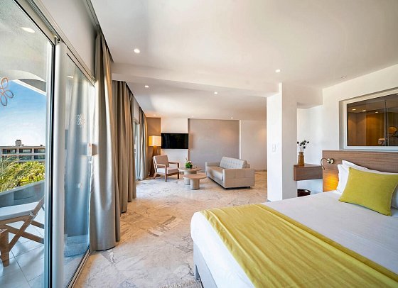 Sentido Marillia Resort & Spa - Wohnbeispiel Juniorsuite Meerblick (Zimmercodierung J1M)