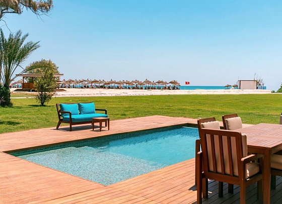 Sentido Marillia Resort & Spa - Wohnbeispiel Juniorsuite Swim-Up (Zimmercodierung J1Q)