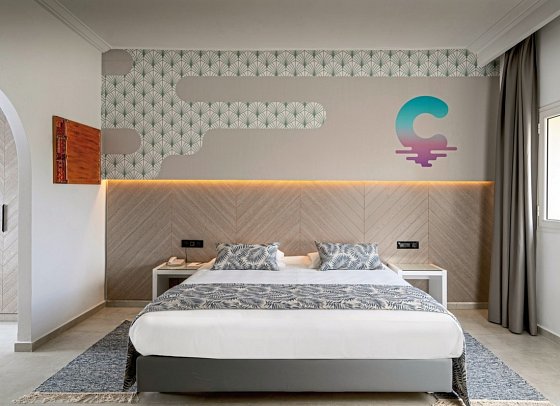Calimera Delfino Beach Resort & Spa - Wohnbeispiel Doppelzimmer (Zimmercodierungen DB1, DC1, DBN, DCN & DP1)