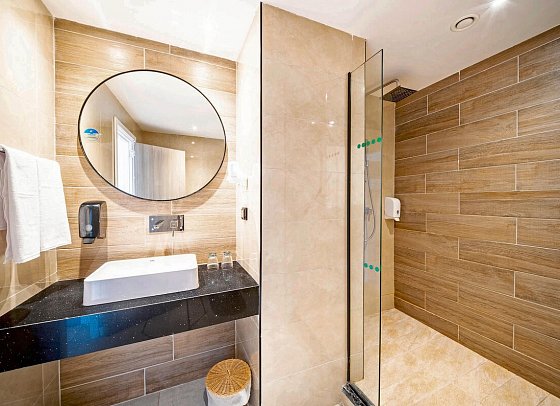 Calimera Delfino Beach Resort & Spa - Wohnbeispiel Dreibettzimmer (Zimmercodierung TB1)