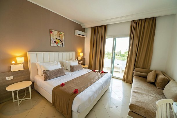 Golden Tulip President Hammamet - Wohnbeispiel Doppelzimmer (Zimmercodierungen DBM, DCM & DP1)