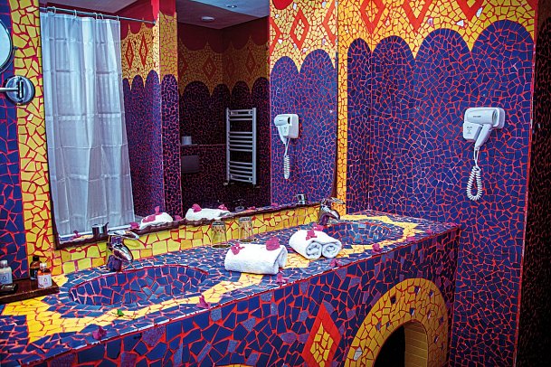 Africa Jade Thalasso - Wohnbeispiel Bad (Zimmercodierungen DB1, DC1, DP1, DB2 & RB1)