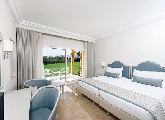 Iberostar Waves Averroes - Wohnbeispiel Doppelzimmer Gartenblick (Zimmercodierungen DBG & D1G)