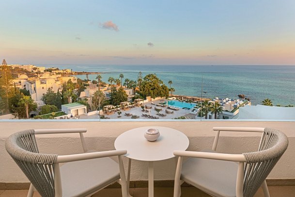 Royal Azur Thalassa - Wohnbeispiel Doppelzimmer Premium Meerblick (Zimmercodierungen DMM & DCM)