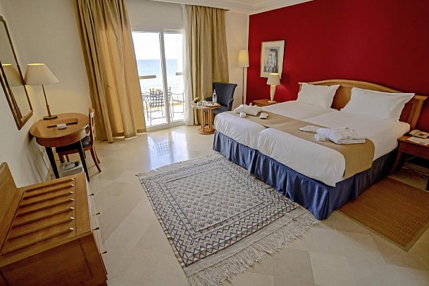 Vincci Saphir Palace - Wohnbeispiel Doppelzimmer Meerblick (Zimmercodierungen D2M & DCM)