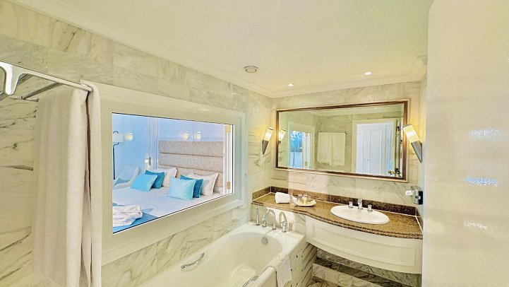 Vincci Saphir Palace - Wohnbeispiel Doppelzimmer Superior Bad (Zimmercodierungen DSP & DSM)