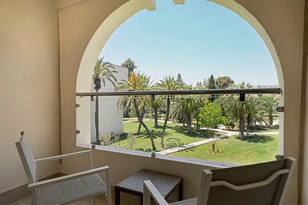 Iberostar Selection Diar El Andalous - Wohnbeispiel Gartenblick (Zimmercodierungen DBG & D1G)