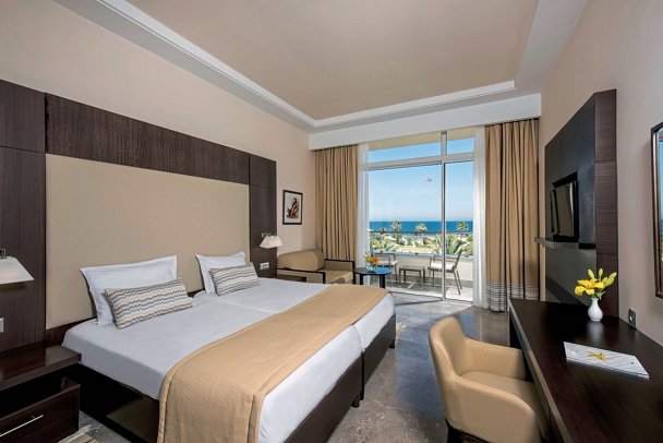 Iberostar Selection Diar El Andalous - Wohnbeispiel Doppelzimmer Prestige Meerblick (Zimmercodierungen DOM & DO2)