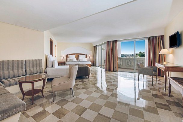 Iberostar Selection Kantaoui Bay - Wohnbeispiel Familienzimmer Gartenblick (Zimmercodierungen FBG & F1G)