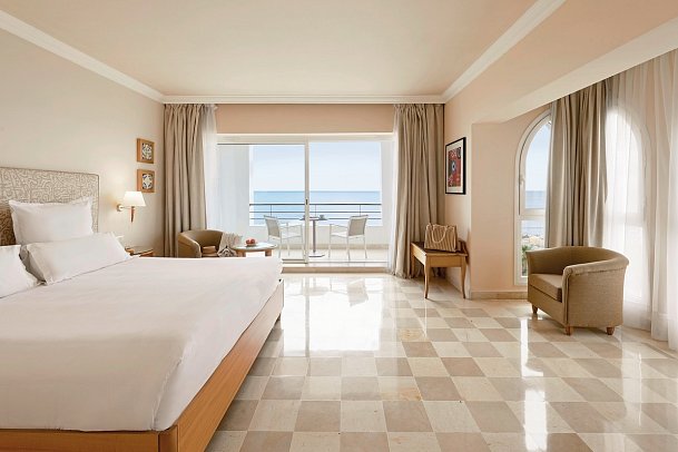 Iberostar Selection Kantaoui Bay - Wohnbeispiel Doppelzimmer Meerblick (Zimmercodierungen DBM, D1M & DBO)