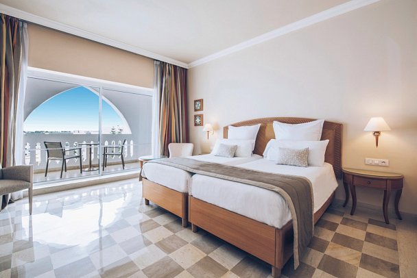 Iberostar Selection Kantaoui Bay - Wohnbeispiel Doppelzimmer Poolblick (Zimmercodierungen DBP & D1P)