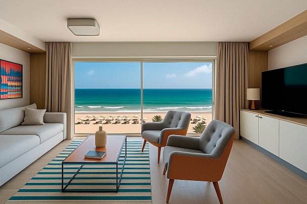 Sousse Pearl Marriott Resort & Spa - Wohnbeispiel Suite Executive Meerblick (Zimmercodierung WTM)