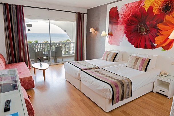 Calimera One Resort Jockey - Wohnbeispiel Doppelzimmer Meerblick (Zimmercodierungen DBM, DCM & RBM)