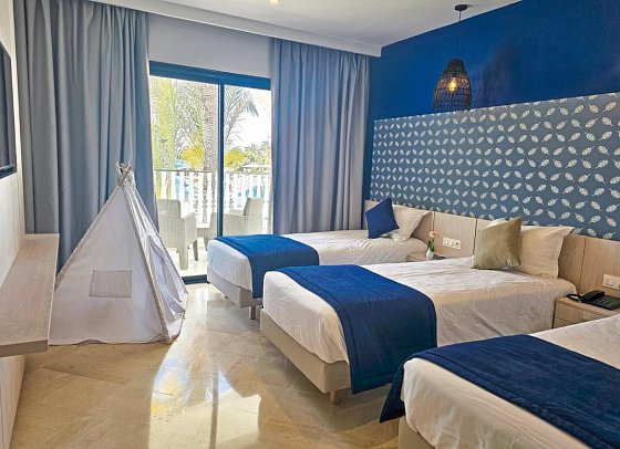 Calimera One Resort Jockey - Wohnbeispiel Vierbettzimmer (Zimmercodierungen RB1 & FB1)