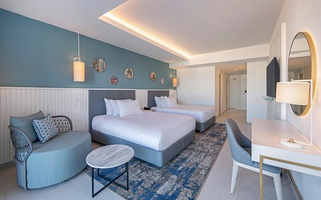 Hilton Skanes Monastir Beach Resort - Wohnbeispiel Doppelzimmer (Zimmercodierungen DB1, DC1, DBM, DCM, D6G, DCG & DBO)