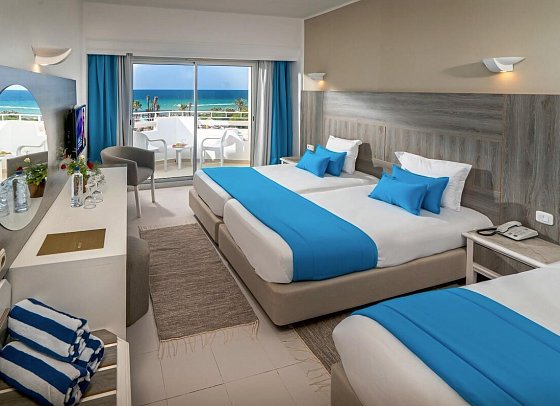 Vincci Helya Beach - Wohnbeispiel Doppelzimmer Meerblick (Zimmercodierungen D2M & DCM)