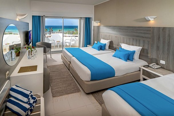 Vincci Helya Beach - Wohnbeispiel Doppelzimmer Meerblick (Zimmercodierungen D2M & DCM)