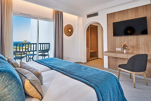 El Mansour Mahdia Thalasso & Spa - Wohnbeispiel Doppelzimmer Meerblick (Zimmercodierungen DBM, DCM, DSM & DCC)