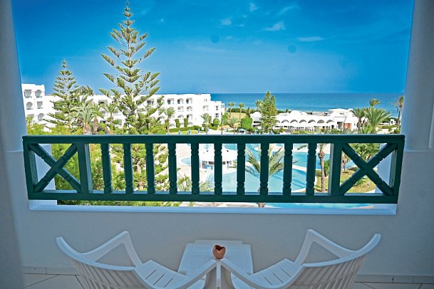 Mahdia Palace Resort & Thalasso - Wohnbeispiel Meerblick (Zimmercodierungen DBM & DCM)