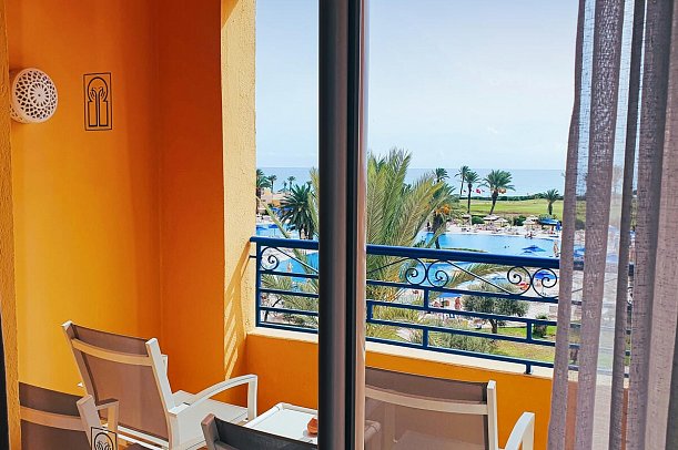 Nour Palace Resort & Thalasso - Wohnbeispiel Meerblick (Zimmercodierungen DBM & DCM)