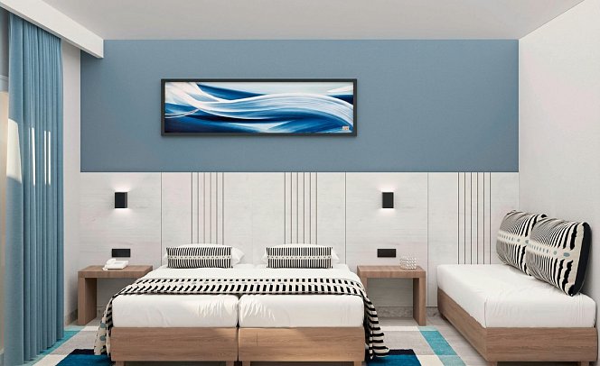 Calimera El Borj - Wohnbeispiel Familienzimmer (Zimmercodierungen FV1, FV2 & F2G)