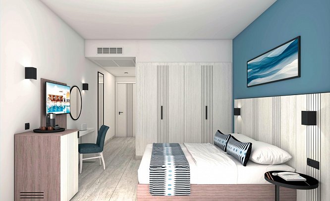 Calimera El Borj - Wohnbeispiel Doppelzimmer (Zimmercodierungen DB1, DC1, DP1 & DS2)