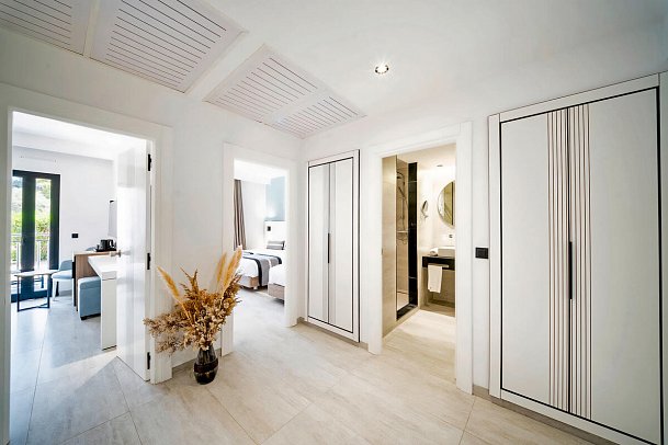 Calimera El Borj - Wohnbeispiel Familienzimmer 2 SZ 2BZ (Zimmercodierung F2G)