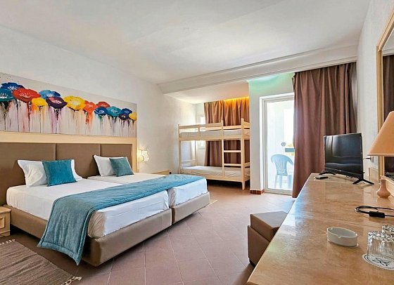 Monarque El Fatimi & Aquapark Mahdia - Wohnbeispiel Familienzimmer (Zimmercodierung FB1)