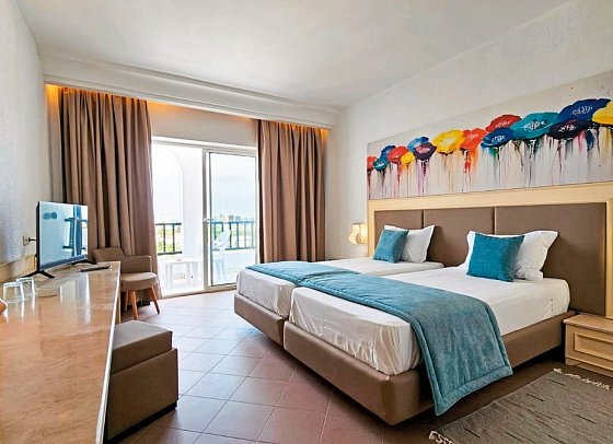 Monarque El Fatimi & Aquapark Mahdia - Wohnbeispiel Doppelzimmer (Zimmercodierungen DB1, DP1, DC1, DBM & DCM)
