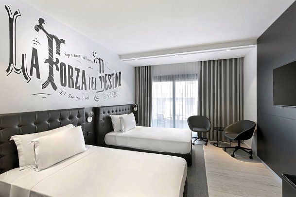 Hotel Verdi Gzira Promenade - Wohnbeispiel Doppelzimmer Deluxe (Zimmercodierung DDN)