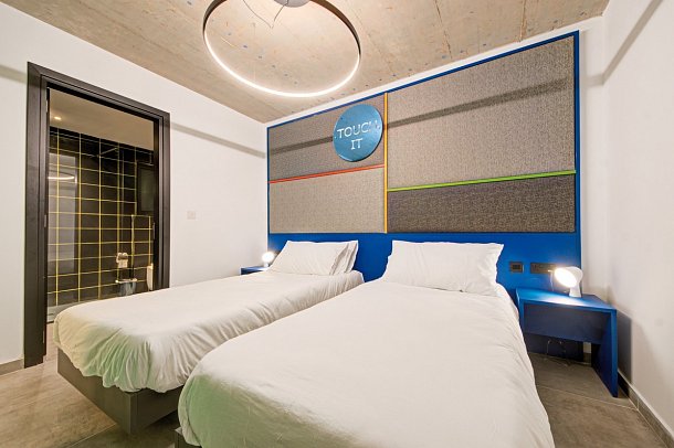 IKYK Hotel - Wohnbeispiel Doppelzimmer Komfort (Zimmercodierung DF1)