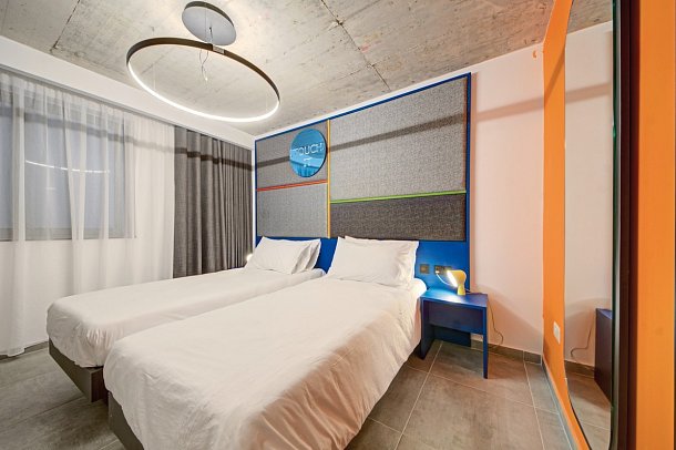 IKYK Hotel - Wohnbeispiel Doppelzimmer Economy (Zimmercodierung DE1)