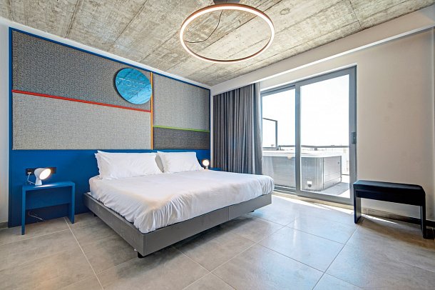 IKYK Hotel - Wohnbeispiel Doppelzimmer Deluxe (Zimmercodierung DD1)