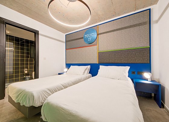 IKYK Hotel - Wohnbeispiel Doppelzimmer Komfort (Zimmercodierung DF1)
