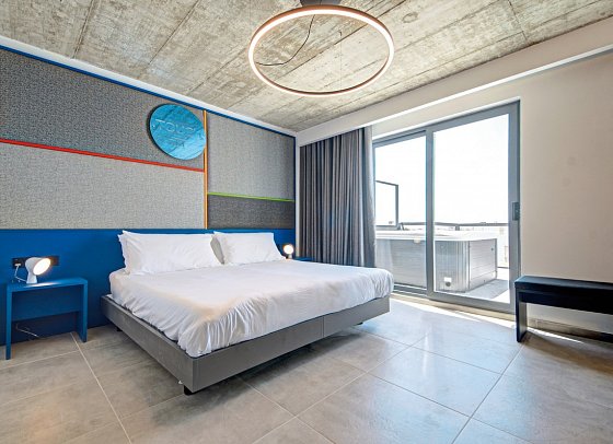 IKYK Hotel - Wohnbeispiel Doppelzimmer Deluxe (Zimmercodierung DD1)