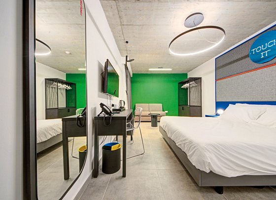 IKYK Hotel - Wohnbeispiel Doppelzimmer Komfort (Zimmercodierung DF1)