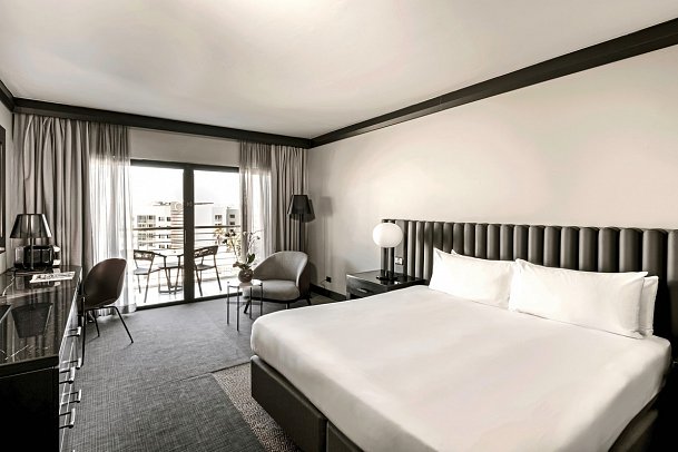 Intercontinental Malta - Wohnbeispiel Doppelzimmer Club (Zimmercodierung DL1)