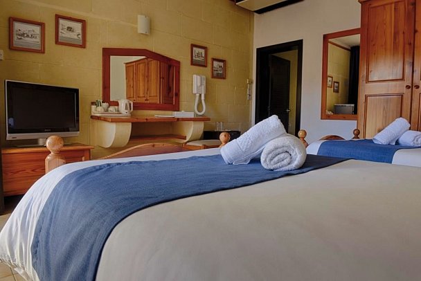 Cornucopia Hotel - Wohnbeispiel Doppelzimmer (Zimmercodierung DB1)