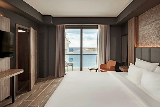 AX Odycy - Wohnbeispiel Vierbettzimmer Deluxe Meerblick (Zimmercodierung RDM)